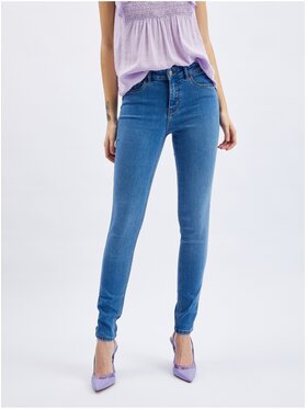 Orsay Orsay Jeansy 359233547000__40 Niebieski Skinny Fit
