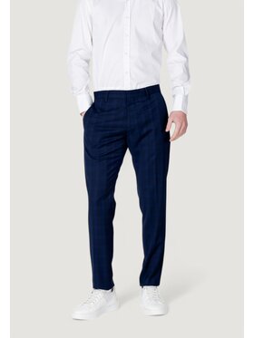 Antony Morato Antony Morato Παντελόνι κοστουμιού BONNIE SLIM FIT GALLES PATTERN Μπλε Slim Fit