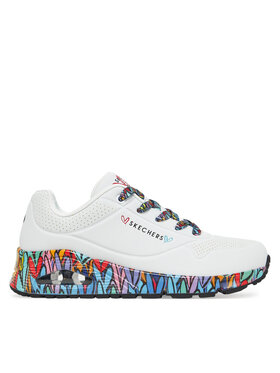 Skechers Skechers Sneakers Skechers Uno - Ravaged Love 177918/WMLT Weiß