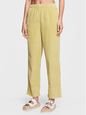 American Vintage American Vintage Pantaloni din material Padow PADO137E23 Verde Regular Fit