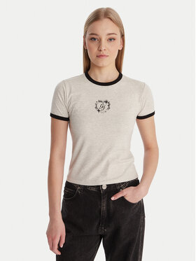 Guess Jeans Guess Jeans T-Shirt W6RI16 J1314 Šedá Classic Fit