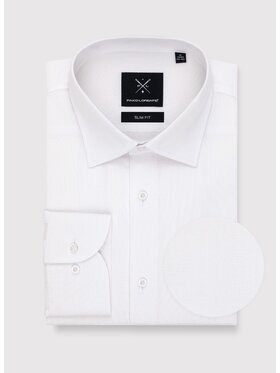 Pako Lorente Pako Lorente Koszula P000B-1X-008-B Biały Slim Fit
