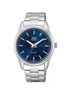 Q&Q Q&Q Zegarek C20A-002V Srebrny