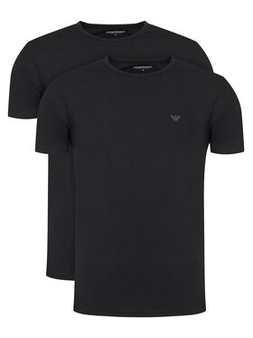 Emporio Armani Underwear Emporio Armani Underwear 2er-Set T-Shirts EM000391 AF14132 MC005 Schwarz Regular Fit