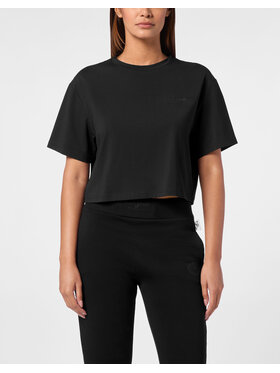 Plein Sport Plein Sport T-Shirt 10175 Czarny Regular Fit