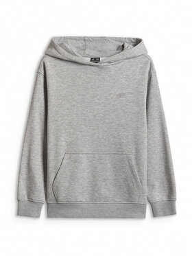4F 4F Bluza NOS Szary Loose Fit