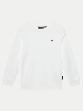 Napapijri Napapijri Felpa Balis C 1 NP0A4G4L0021 D Bianco Regular Fit
