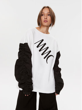MMC Studio MMC Studio Felpa 3 Bianco Relaxed Fit