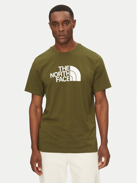 The North Face The North Face T-Shirt Easy NF0A8A6C Zielony Regular Fit