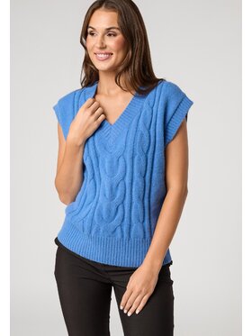 QUIOSQUE QUIOSQUE Sweter Quiosque 6VS004801 Niebieski Regular Fit