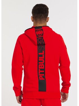 PITBULL PITBULL Bluza Bluza Czerwony Regular Fit