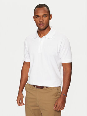 Guess Guess Polo M4BP29 KCJV1 Biały Regular Fit
