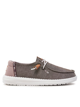Hey Dude Hey Dude Polobotky Wendy Chambray Boho 40729-001 Hnědá