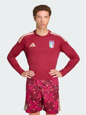 adidas adidas Koszulka techniczna 162474 Czerwony Slim Fit