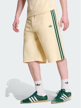 adidas adidas Szorty sportowe 165224 Żółty Loose Fit