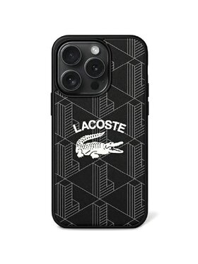 Lacoste Lacoste Etui na telefon Apple iPhone 15 Pro Max Czarny