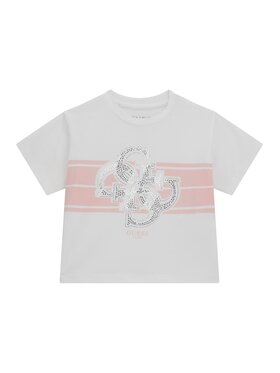 Guess Kids Guess Kids Top 176325 Biały Classic Fit