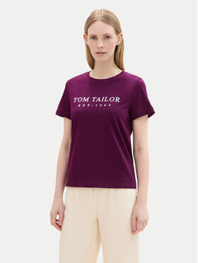 Tom Tailor Tom Tailor T-Shirt 1043695 Violett Regular Fit