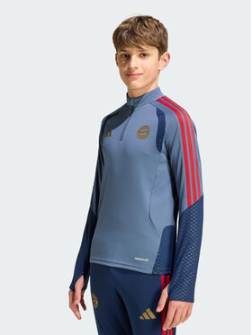 adidas adidas Bluza techniczna 168865 Niebieski jasny Slim Fit