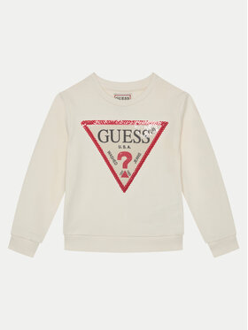 Guess Guess Μπλούζα K4YQ10 KA6R4 Εκρού Regular Fit
