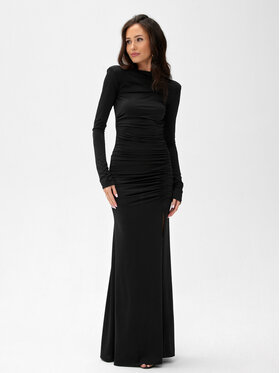 Roco Fashion Roco Fashion Sukienka wieczorowa Veloria Czarny Slim Fit