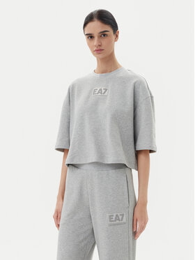 EA7 Emporio Armani EA7 Emporio Armani T-shirt 7W000177 AF12473 O8002 Siva Loose Fit