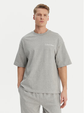 Calvin Klein Underwear Calvin Klein Underwear T-Shirt S/S Crew Neck LV00NM2929 Szary Relaxed Fit
