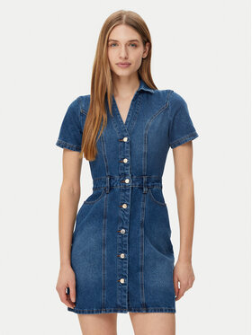 Morgan Morgan Jeanskleid 241-ROGLA Blau Regular Fit