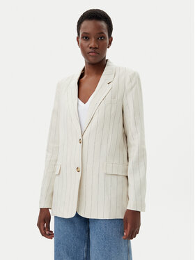Vero Moda Vero Moda Marynarka Mindy 10304657 Beżowy Oversize