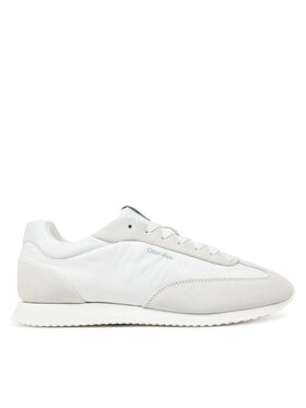 Calvin Klein Calvin Klein Sneakersy Runner Lace Up - Nylon Mix HW0HW02395 Bílá
