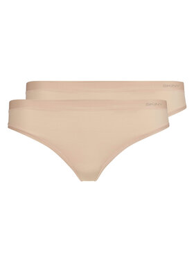 Skiny Skiny Stringi 80077 Beżowy
