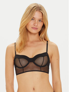 Undress Code Undress Code Σουτιέν με μπανέλα Oh Mon Dieu 728 Μαύρο
