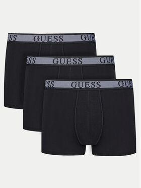 Guess Guess Set 3 perechi de boxeri U5GG03 K6YW1 Negru
