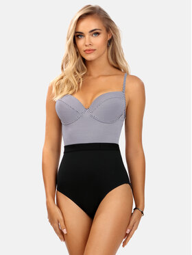 Miss Lou Miss Lou Costume da bagno J-ML029 Nero
