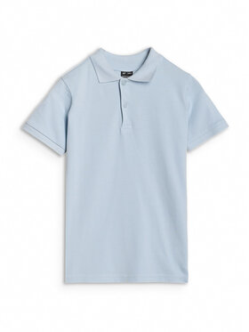 4F 4F Polo BASIC+ Niebieski Regular Fit