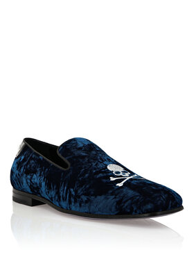 PHILIPP PLEIN PHILIPP PLEIN Loafersy 2153 Světle modrá