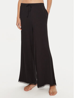 Tommy Hilfiger Tommy Hilfiger Pantaloni pijama UW0UW05575 Negru Relaxed Fit