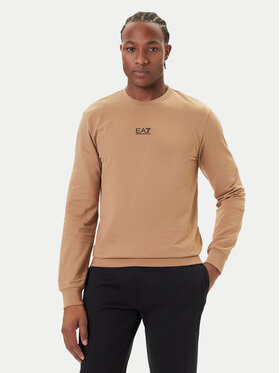 EA7 Emporio Armani EA7 Emporio Armani Mikina 8NPM30 PJVRZ U6171 Béžová Regular Fit