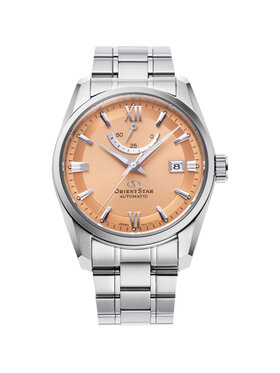 Orient Star Orient Star Zegarek RE-AU0108G00B Srebrny