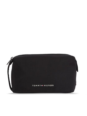 Tommy Hilfiger Tommy Hilfiger Geantă pentru cosmetice Th Skyline Washbag AM0AM11610 Negru