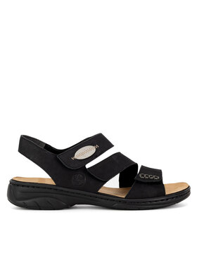Rieker Rieker Sandalen 64573-00 Schwarz