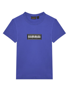 Napapijri Napapijri Tričko S-Chamois NP0A4HYL M Modrá Regular Fit