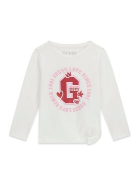 Guess Kids Guess Kids T-Shirt 183030 Bílá Classic Fit