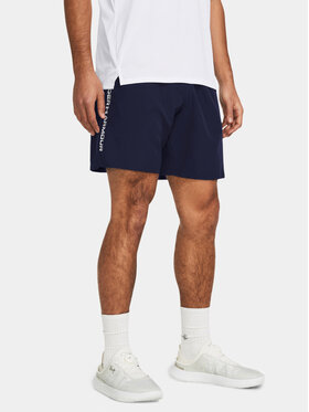 Under Armour Under Armour Sportiniai šortai Ua Woven Wdmk Shorts 1383356-410 Tamsiai mėlyna Loose Fit