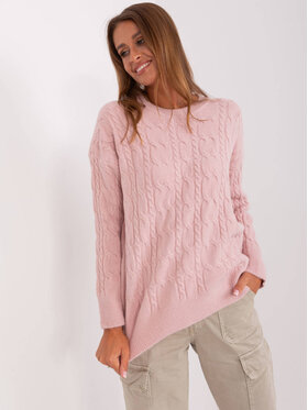 Merg Selection Merg Selection Sweter 233339 Różowy Regular Fit
