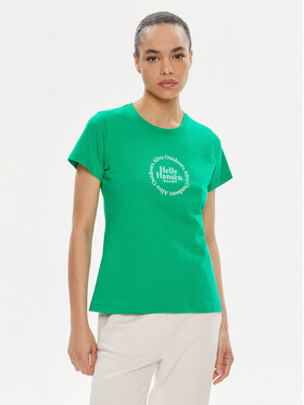 Helly Hansen Helly Hansen Marškinėliai W Core Graphic T-Shirt 54080 Žalia Regular Fit