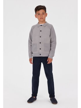 minoti minoti Kardigan 33KNIT260 Szary jasny Regular Fit