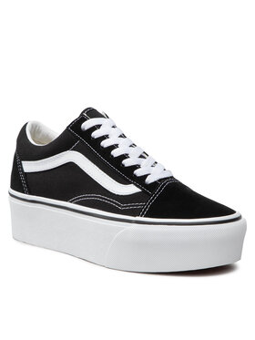 Vans Vans Sneakers aus Stoff Old Skool Stac VN0A7Q5M6BT1 Schwarz