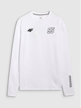 4F 4F Longsleeve TEAMWEAR Biały Regular Fit