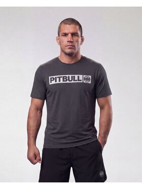 PITBULL PITBULL Koszulka techniczna Casual Sport HILLTOP II Szary Regular Fit